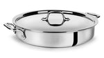 All-Clad Tri-ply Stainless Steel 4.5-quart Sear & Roast Pan with Lid