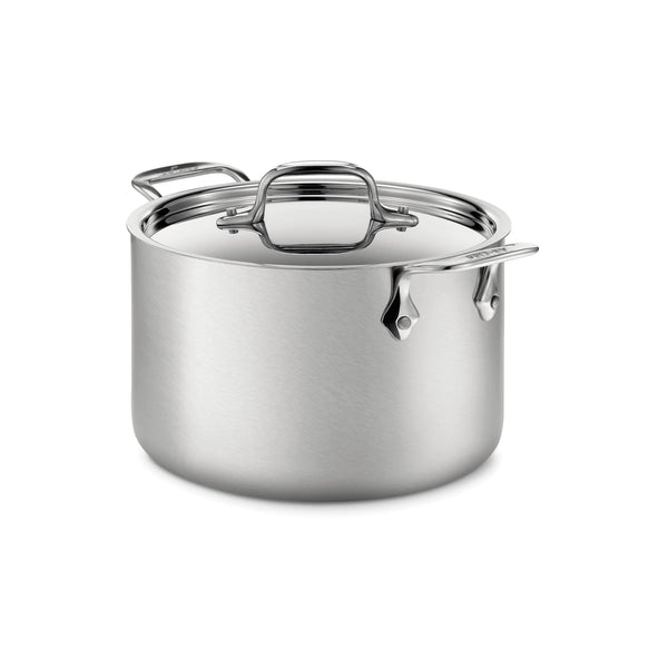 All-Clad 8-Qt 4408 SS Tri-Ply 8-qt Ultimate Soup Pot with ladle – Capital  Cookware