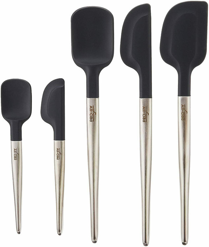 All Clad Silicone Tools 5-Piece Ultimate Set For Cooking, Baking And Serving