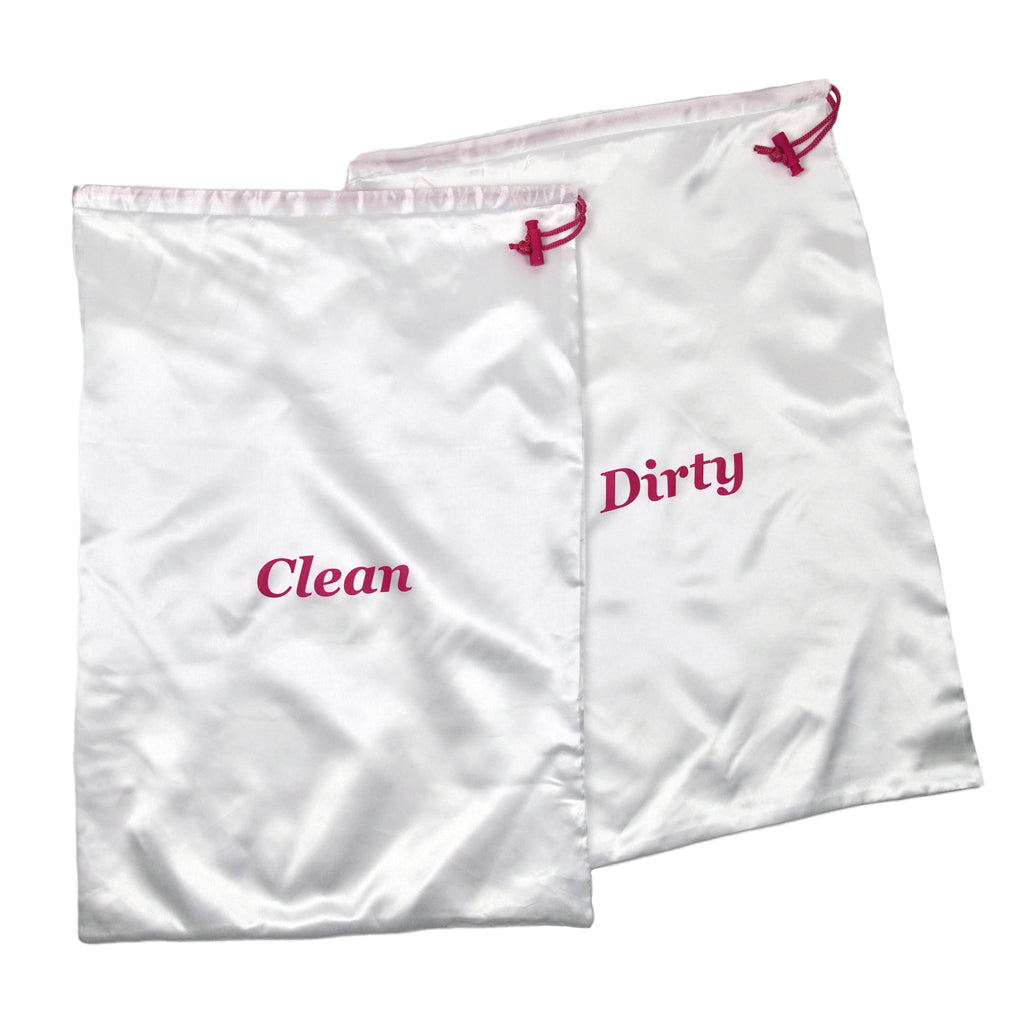 Travel Essentials Satin Clean and Dirty Laundry-Undergarment