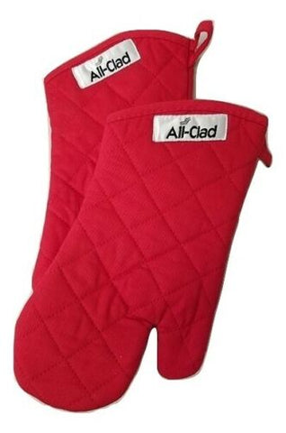 All Clad Diamond Quilted Oven Mitts (Set of Two) – Capital Cookware