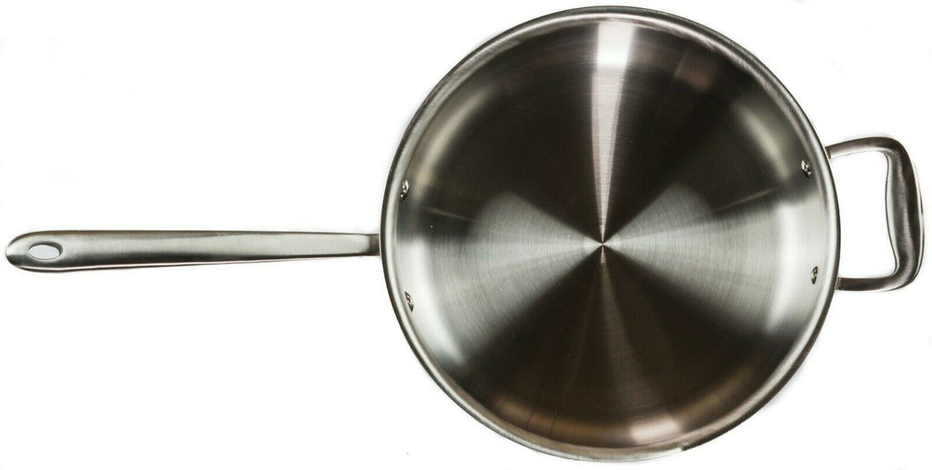 All-Clad D55204 D5 Polished Stainless Steel 5-Ply 4-qt sauce Pan w/Lid –  Capital Cookware