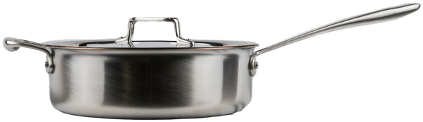 All-Clad TK™ 5-Ply Brushed Copper Core 3-qt sauce pan with Lid – Capital  Cookware