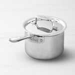 All-Clad SD55202 D5 Polished 18/10 SS 5-Ply Bonded 2 qt sauce Pan with lid