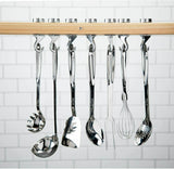 All-Clad 8 Piece Polished Stainless Steel Utensil Set with All-clad Mitts