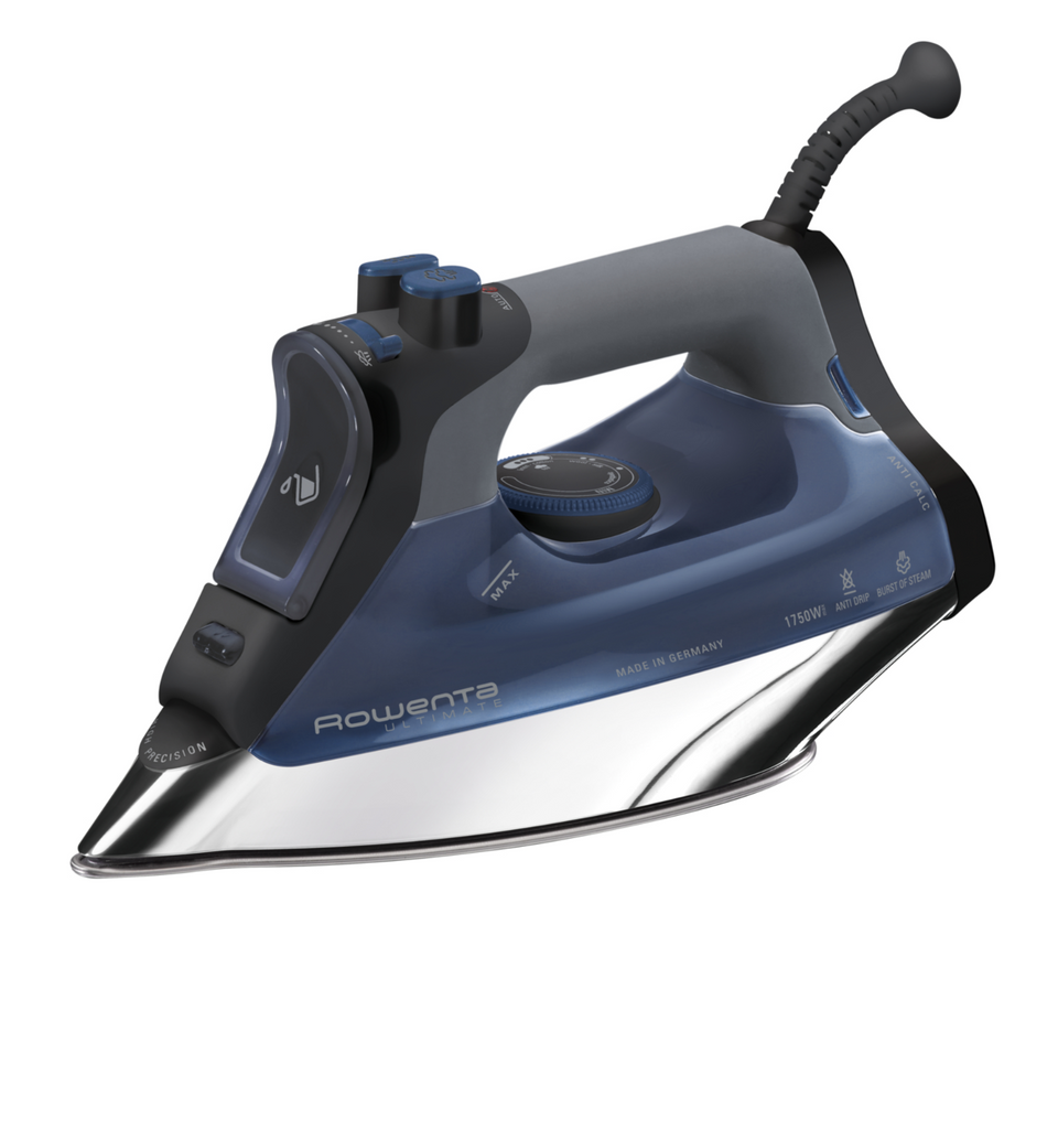 Rowenta Ultimate Steam Pro Stainless Steel Soleplate Professional 1800W  Steam Iron Station with 44 Ounce Removable Tank Boiler for Clothes and
